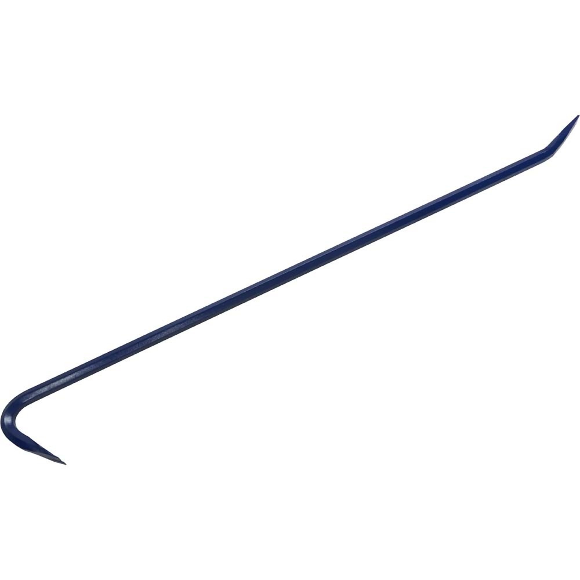 Gray Tools Goose Neck Wrecking Bar, 3/4" Shank X 42" Long, Royal Blue Paint Finish